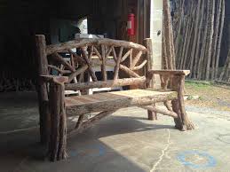 Outdoor Rustic Benches Park Benches