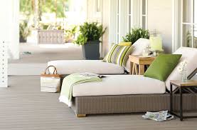 spring cleaning of patio furniture