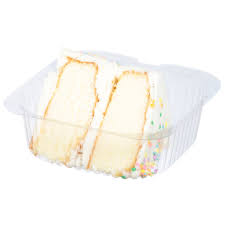 brookshire s cake slice white bakery