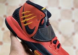 Kyrie irving's signature line has gradually become one of the most reliable basketball shoes for shifty guards. Nike Kyrie 6 Bruce Lee Red Black Sneakernews Com