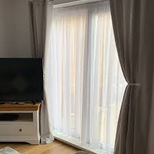 difference between net curtains and voiles