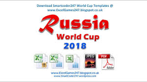 World Cup Russia 2018 Chart Excel 2003 File D1 Quick