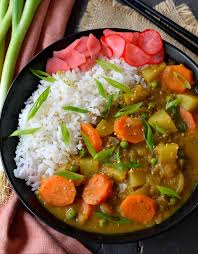 vegan anese curry cilantro and