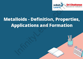 metalloids definition properties