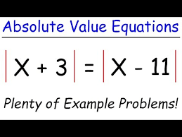 How To Solve Absolute Value Equations