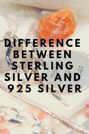 the difference between sterling silver