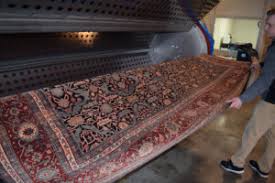 steam cleaner on oriental rugs