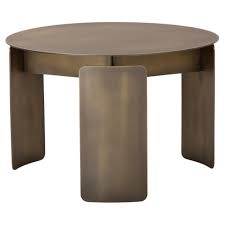 Shirudo Bronze Finish Side Table By