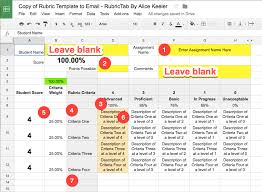 When you click on this link, your rubric will be displayed in your web browser. Updated Epic Rubric On Google Sheets Teacher Tech