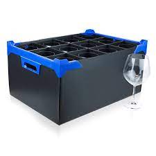 Buy Red Wine Glass Correx Storage Box