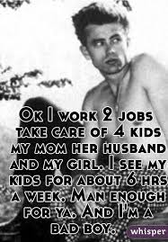 Ok I Work 2 Jobs Take Care Of 4 Kids My Mom Her Husband And My