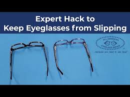 Keep Eyeglasses From Slipping