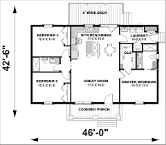 one story house plans single story