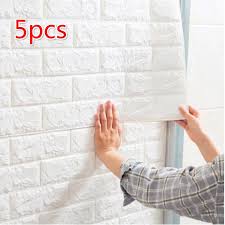 5pcs 70x77cm pe foam 3d wall