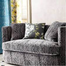plain designer velvet sofa fabric