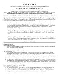 Marketing Executive Resume Samples Board Of Directors Example For