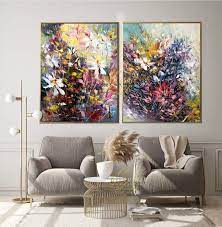 Large Canvas Painting Fl Oil Paintings