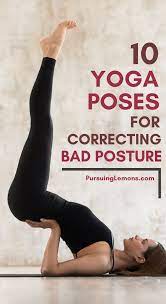 10 yoga poses for correcting bad posture