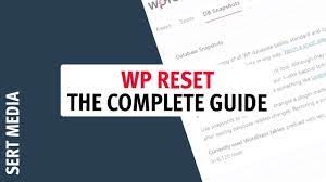 wp reset tutorial 2020 how to use wp