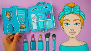 paper makeup kit tutorial you