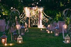 outdoor wedding decorations