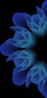 blue flower mobile digital art