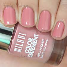 Milani Pink Beige Peachy Polish Beige Nails Statement
