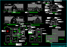 Cottage Plan Dwg Plan For Autocad