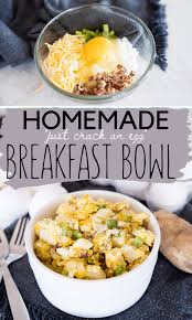 For this recipe you will need a microwave, a chef's. Homemade Microwave Breakfast Bowl Cooking With Karli