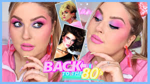 decades series 1980s makeup tutorial