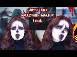 ghostface scream halloween makeup you