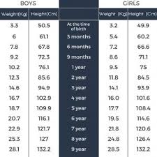 Unique Size Weight Chart Konoplja Co