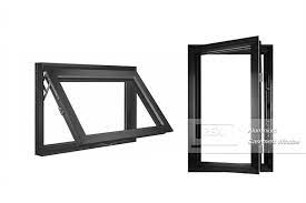 aluminum frame sliding window metal