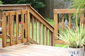 Diy Gates For Deck Stairs Checking In