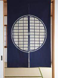 Japanese noren curtain