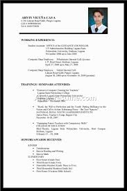 Resume With No Work Experience College Student Elegant College