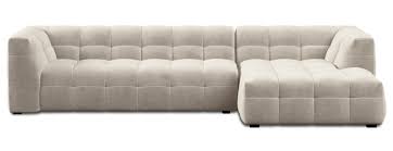 Design Corner Sofa Vesta With Velvet