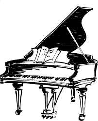 piano keyboard drawing png transpa
