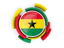 Available source files and icon fonts for both personal and commercial use. Round Flag With Pattern Illustration Of Flag Of Ghana