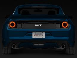 Tail lights with leds that are used for braking or signaling a stop must have a minimum brightness of 80 candela on the tail of the car. Fitting Ferrari Style Taillights To A Mustang Could Be Forgiven Adding A Prancing Horse Probably Not Carscoops
