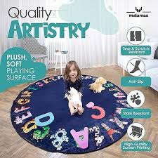 abc rug for kids xl 6 ft toddlers and