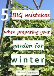 preparing your garden for winter