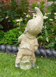 Heissner Cast Stone Garden Gnome