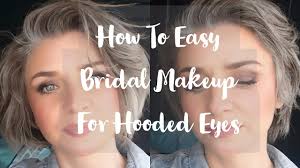 bridal makeup for hooded eyes