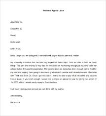 Sample Personal Letter Under Fontanacountryinn Com