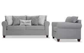 laurel gray sofa chair bob s