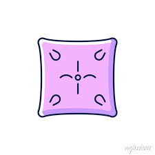 Cushion Rgb Color Icon Cotton Pillow