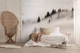 Misty Forest Wall Mural Whimsical Walls