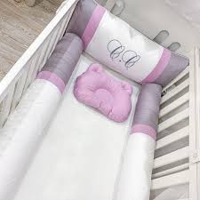 custom crib pers crib bedding girl