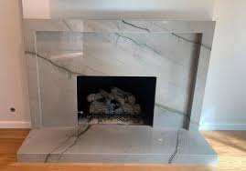 Quartzite Fireplace Surround